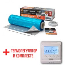 Теплый пол Teploluxe Alumia теплые маты на фольге 450Вт 3 м2 Теплый пол Teploluxe Alumia теплые маты на фольге 450Вт 3 м2