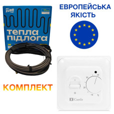 Теплый пол Zubr DC кабель под стяжку 140 Вт 8м Теплый пол Zubr DC кабель под стяжку 140 Вт 8м