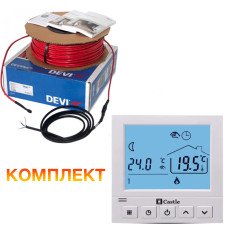 Теплый пол Deviflex кабель в стяжку 18T 130 Вт 7м (0,9м2) Теплый пол Deviflex кабель в стяжку 18T 130 Вт 7м (0,9м2)