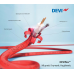 Теплый пол Deviflex кабель в стяжку 18T 1625 Вт 90м (11,3м2) Теплый пол Deviflex кабель в стяжку 18T 1625 Вт 90м (11,3м2)