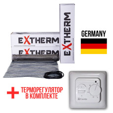 Теплый пол EXTHERM нагревательные маты под плитку ЕТ ЕСО 810 Вт 4.5 м2 Теплый пол EXTHERM нагревательные маты под плитку ЕТ ЕСО 810 Вт 4.5 м2
