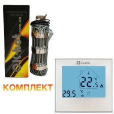 Одескабель нагревательный мат OK-hot 1185Вт 14x0.5м (7.00 м2) Одескабель нагревательный мат OK-hot 1185Вт 14x0.5м (7.00 м2)